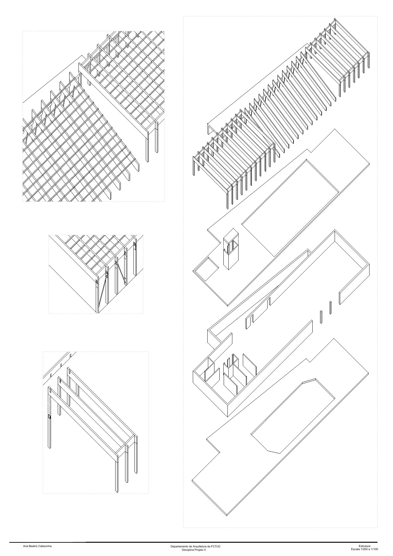 Estrutura · 1:200 / 1:100